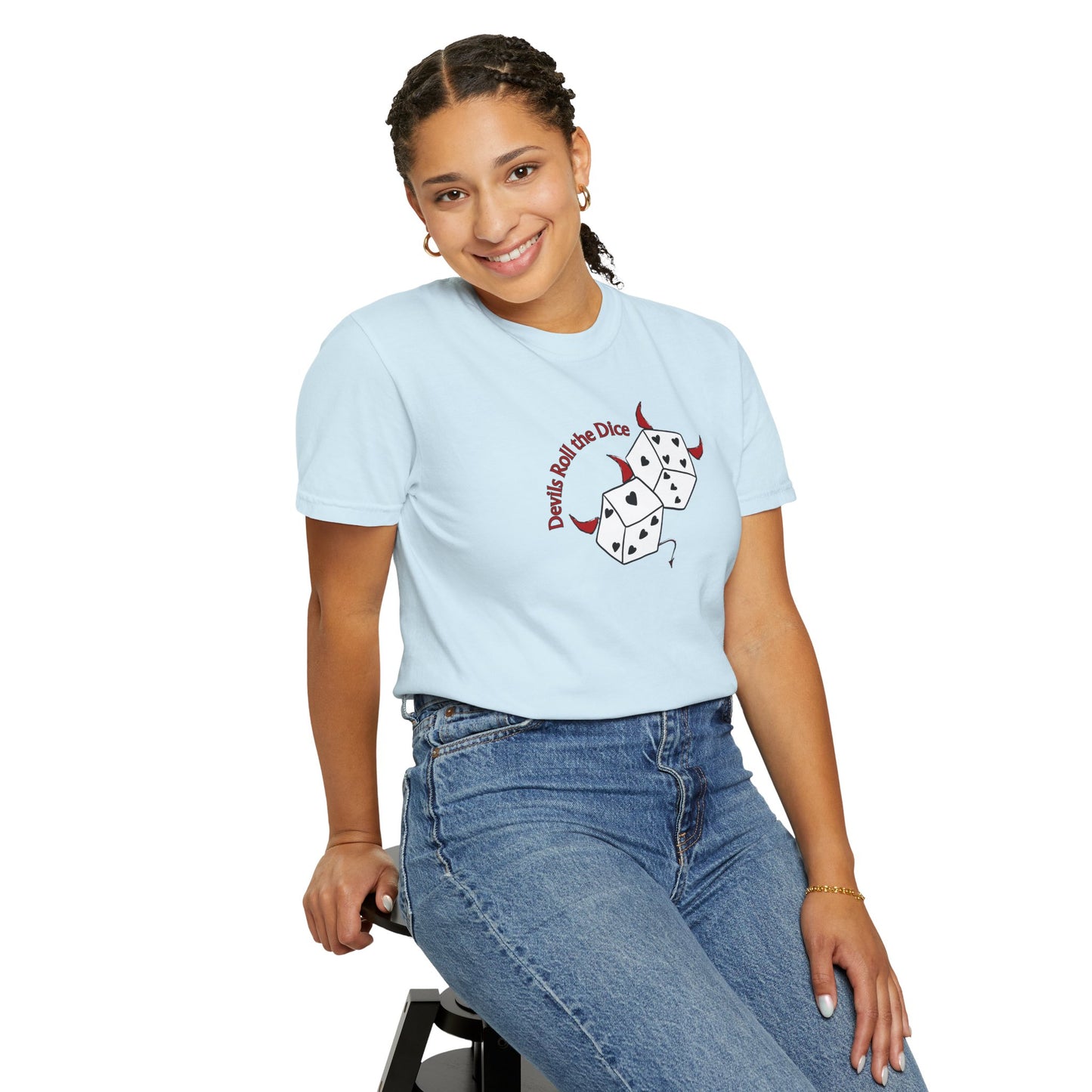 Devils Roll The Dice Comfort Colors Tee