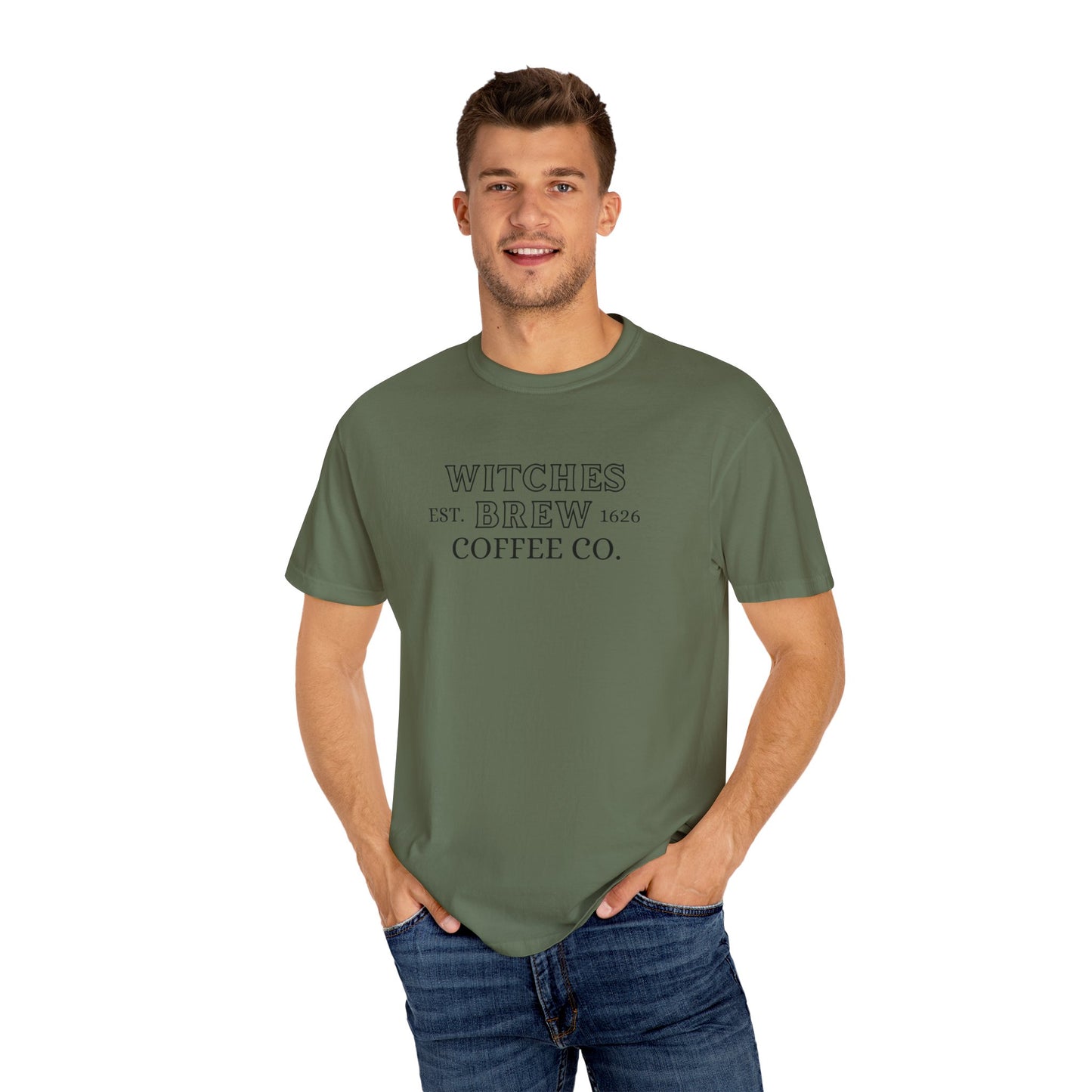 Witches Brew Coffee Co Comfort Colors Tee