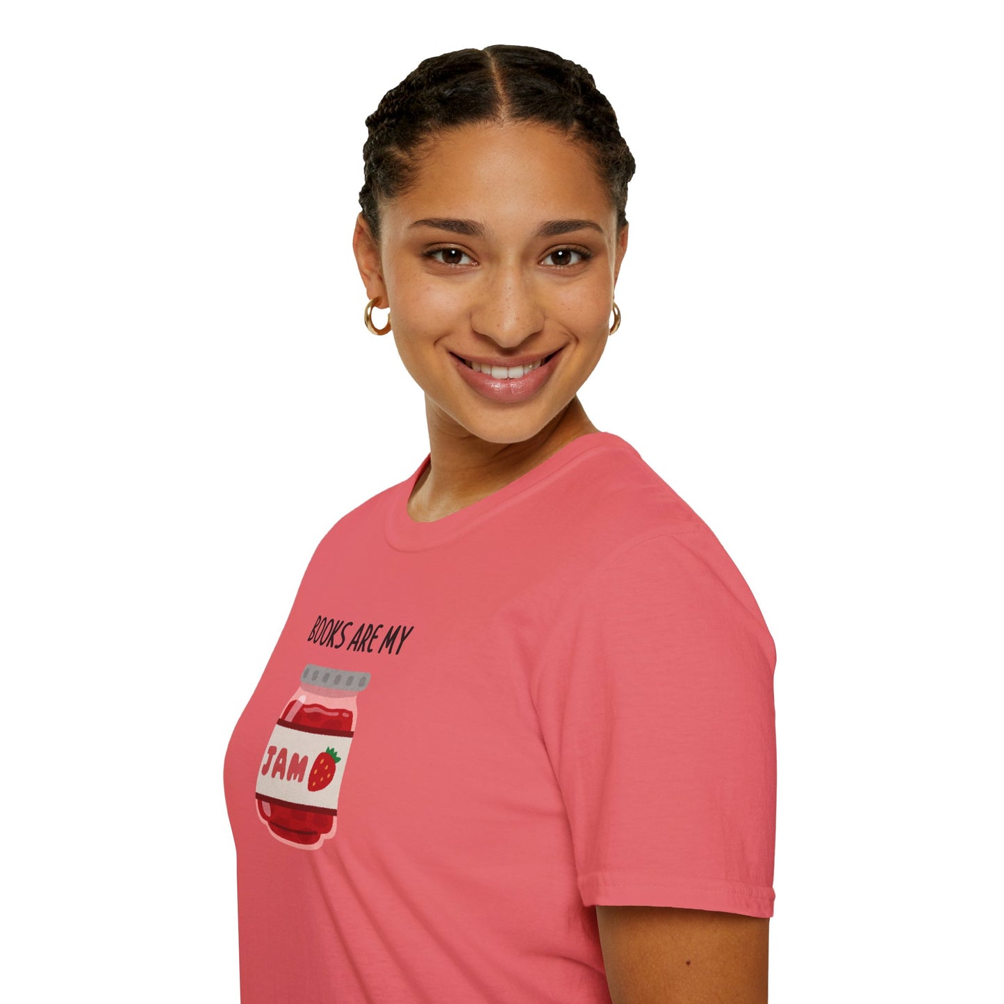Books Are My Jam Soft Style Tee
