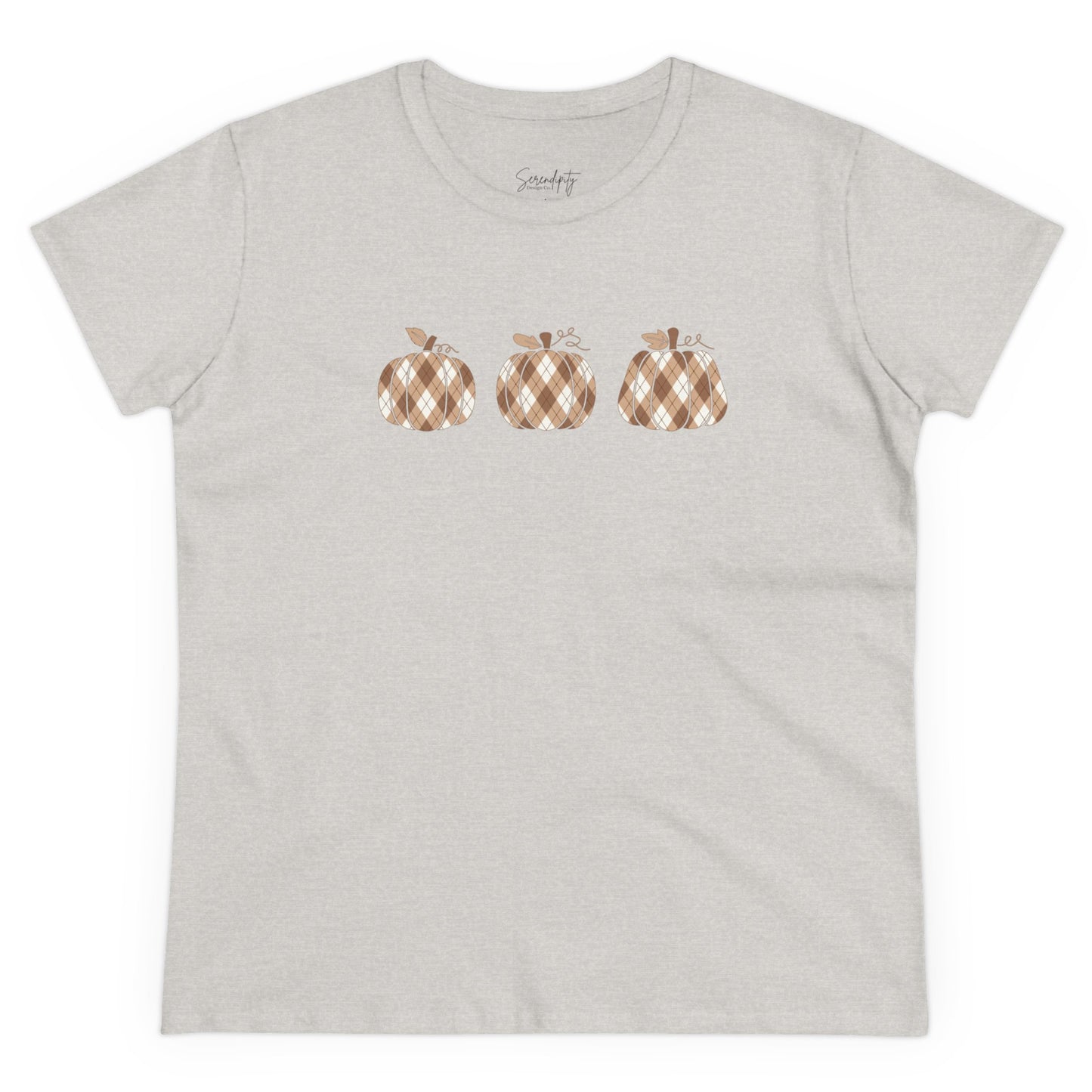 Plaid Pumpkins Baby Tee