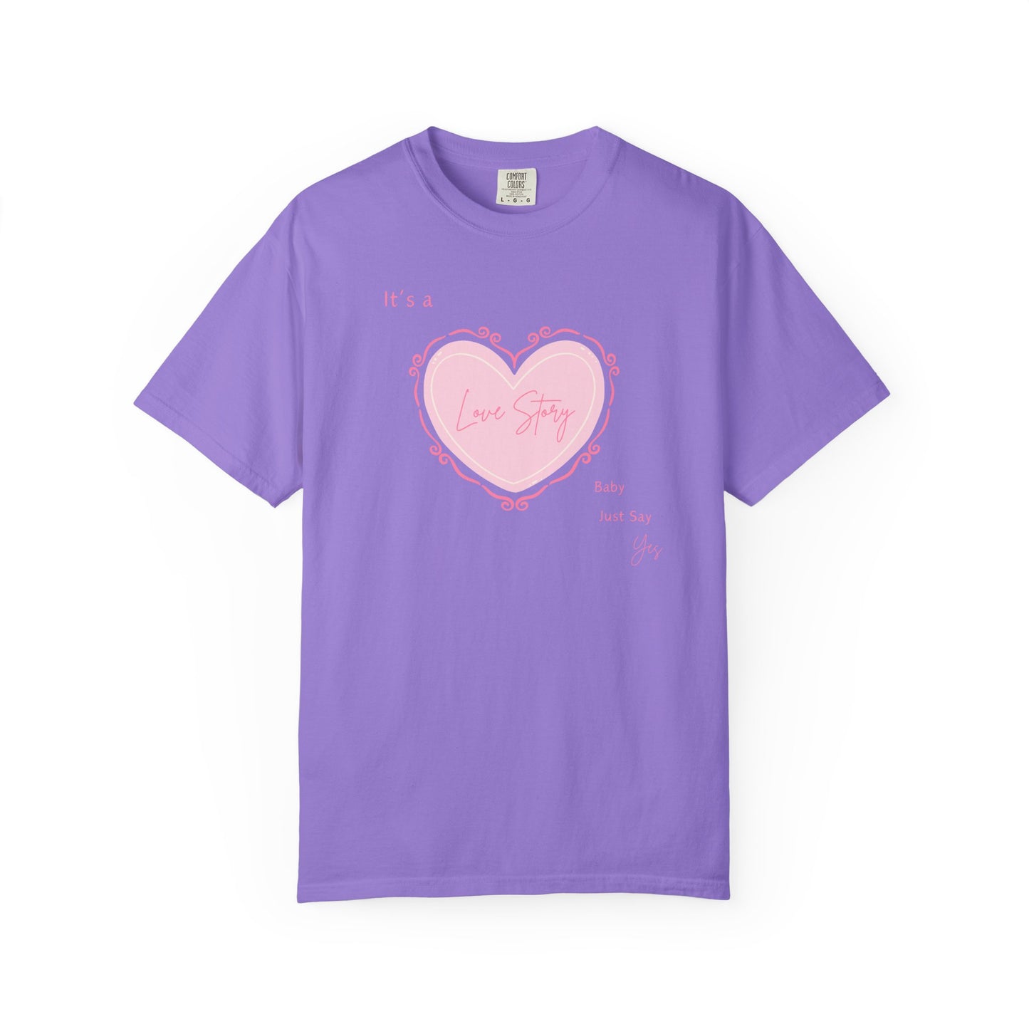 Love Story Coquette Comfort Colors Tee