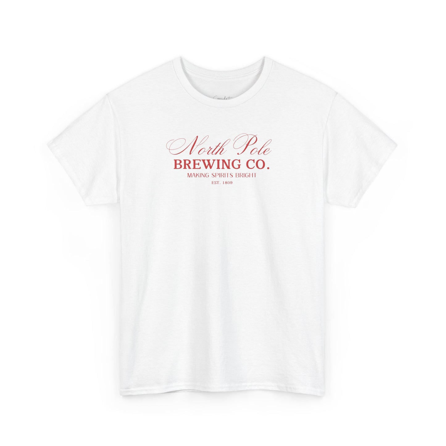 North Pole Brewing Co Red Unisex Tee