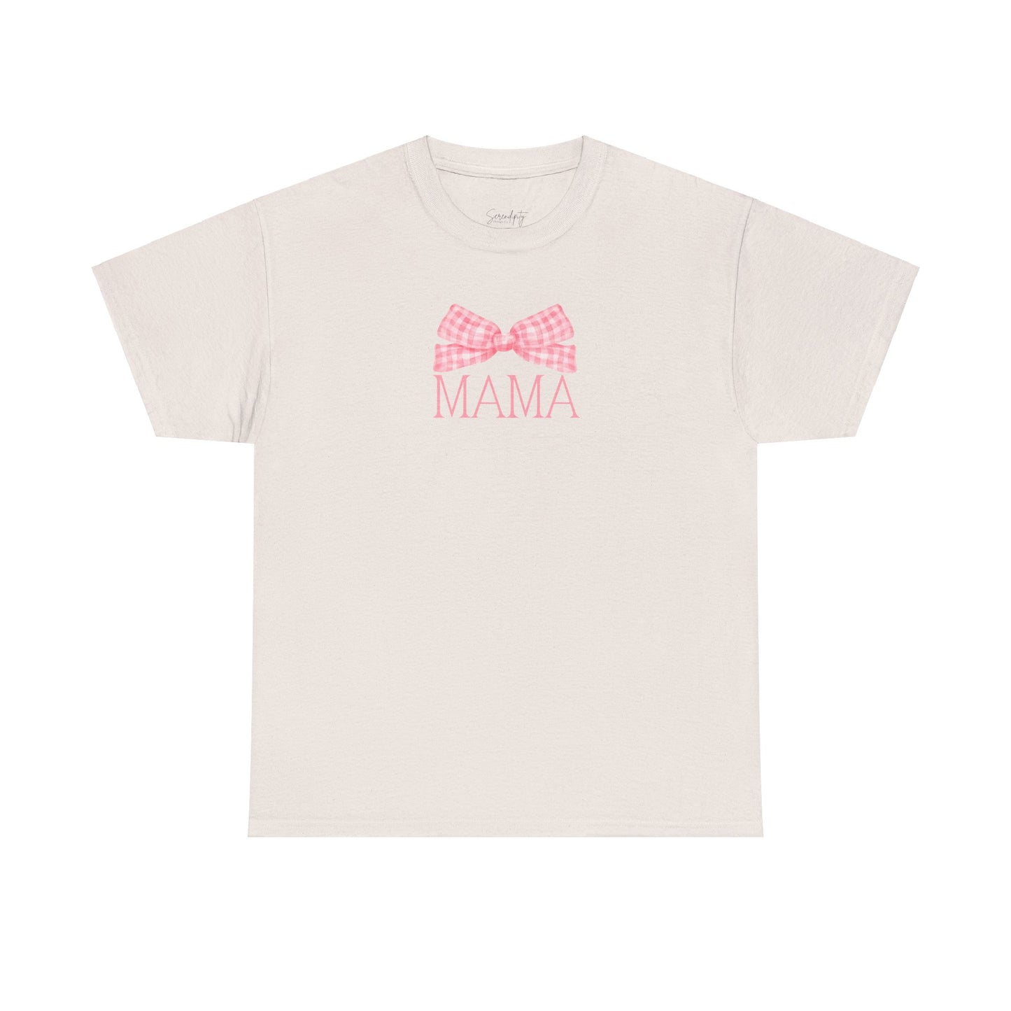 Mama Pink Bow Unisex Tee