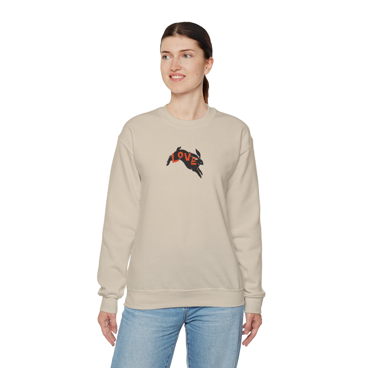 Love on Tour Bunny Unisex Crewneck