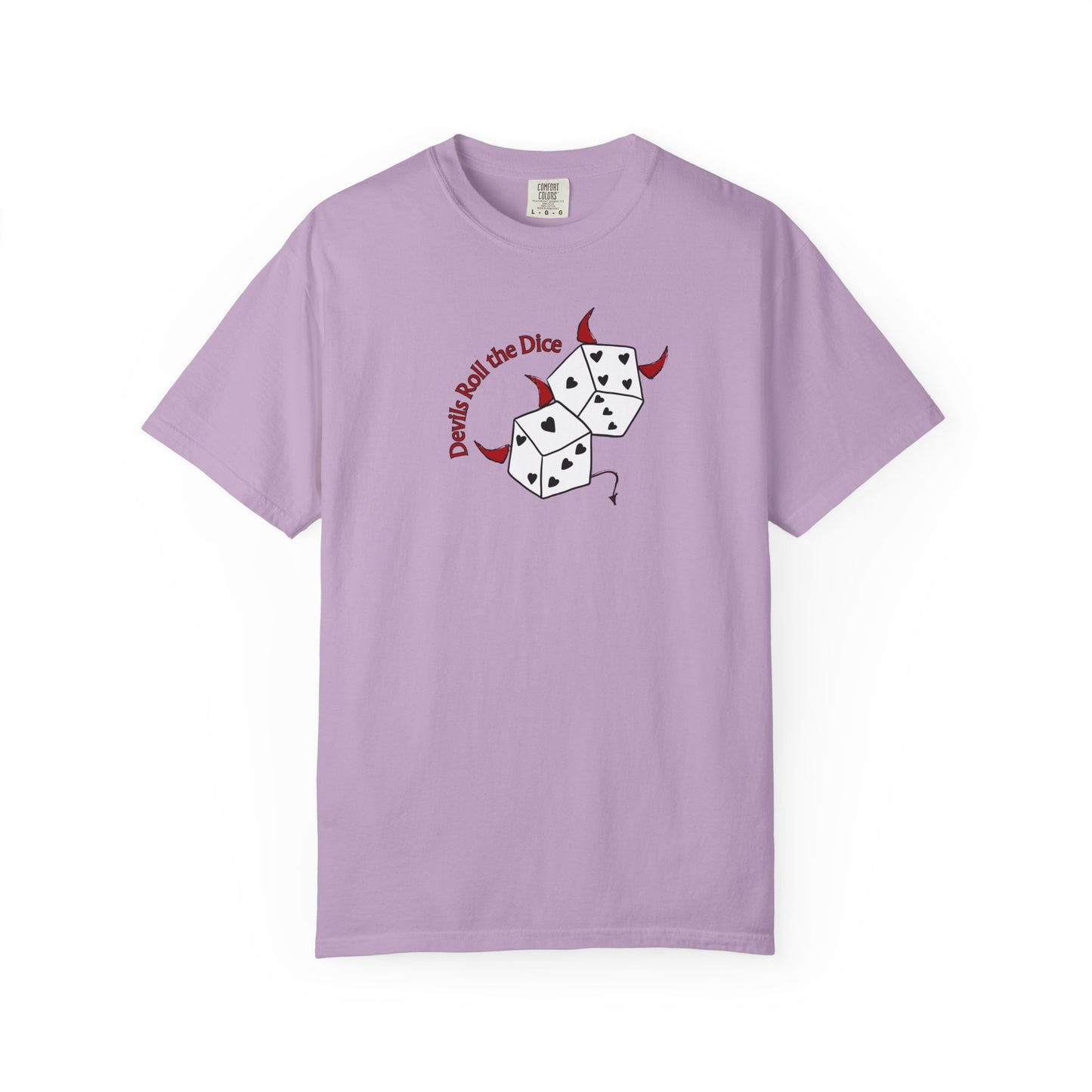 Devils Roll The Dice Comfort Colors Tee