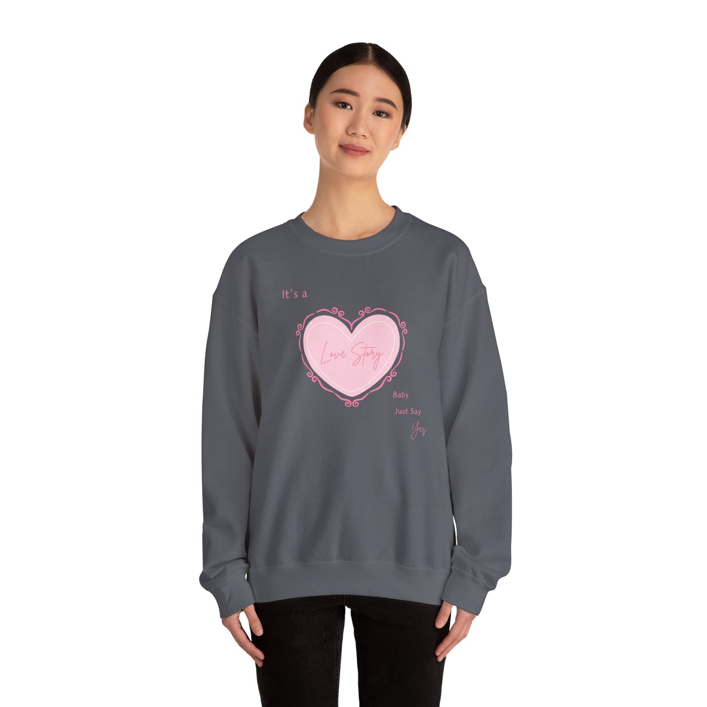 Love Story Coquette Crewneck Sweatshirt