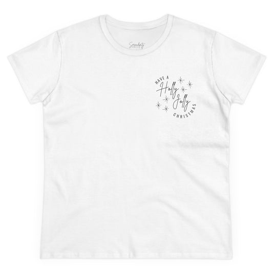 Holly Jolly Christmas Baby Tee