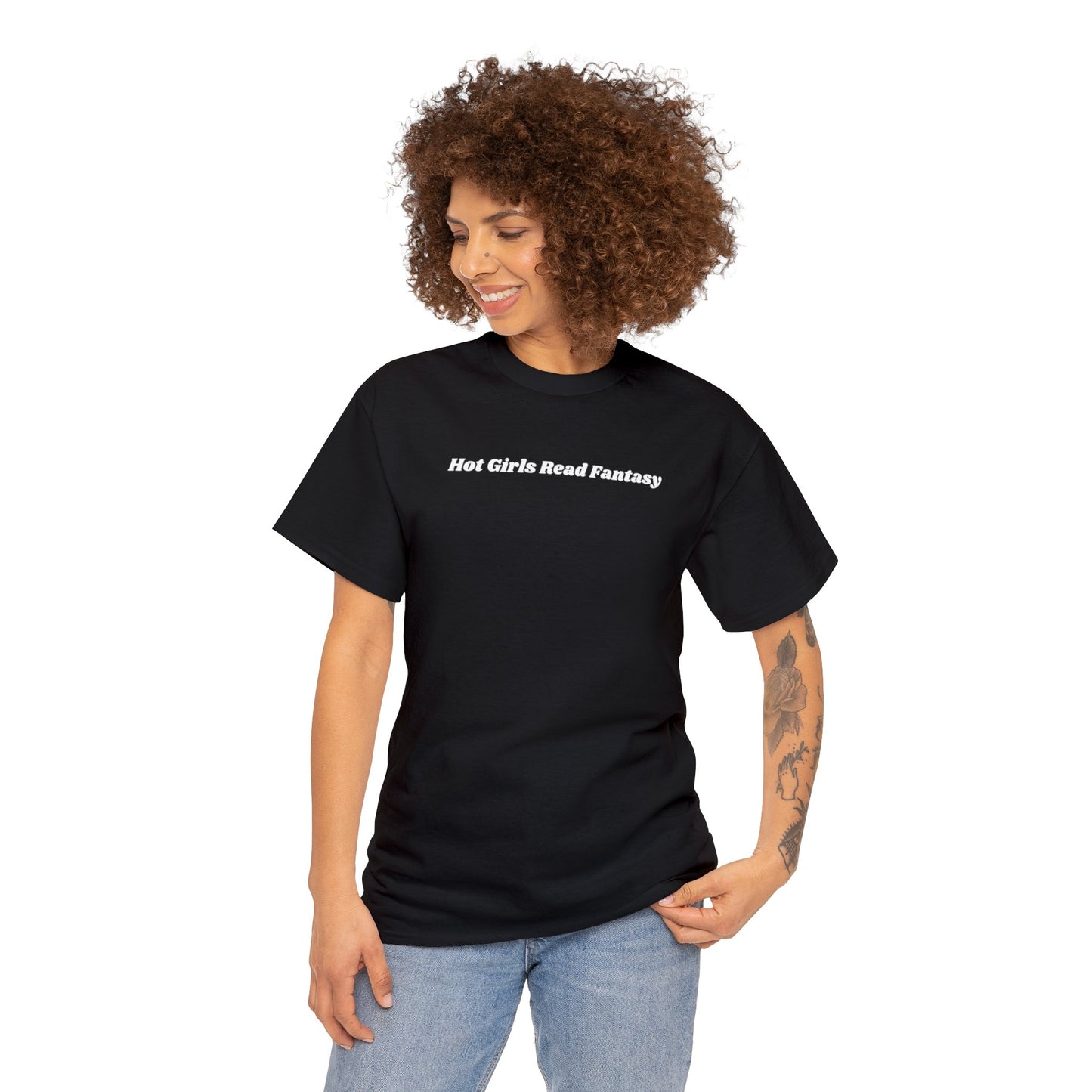 Hot Girls Read Fantasy Unisex Tee