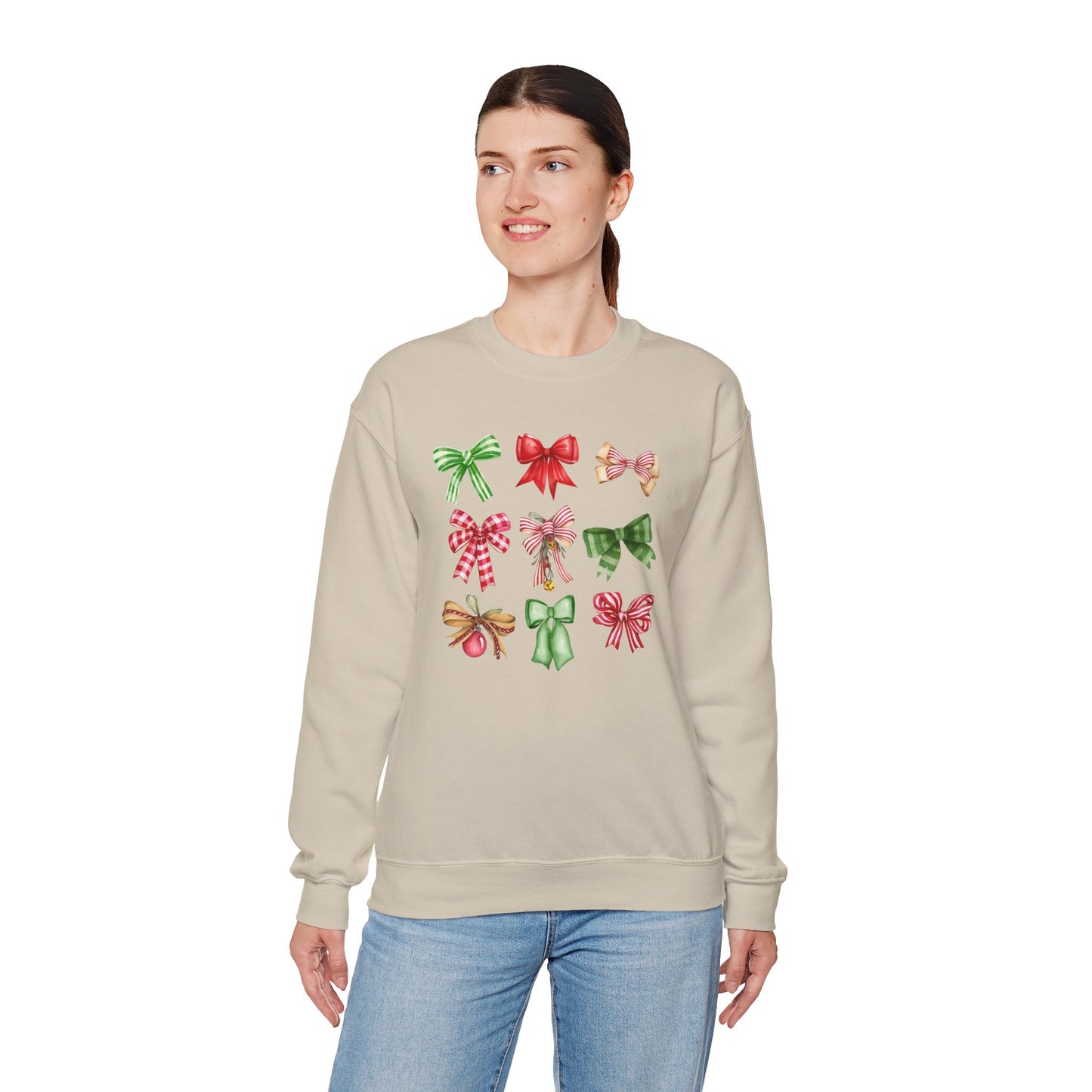 Christmas Bows Unisex Crewneck