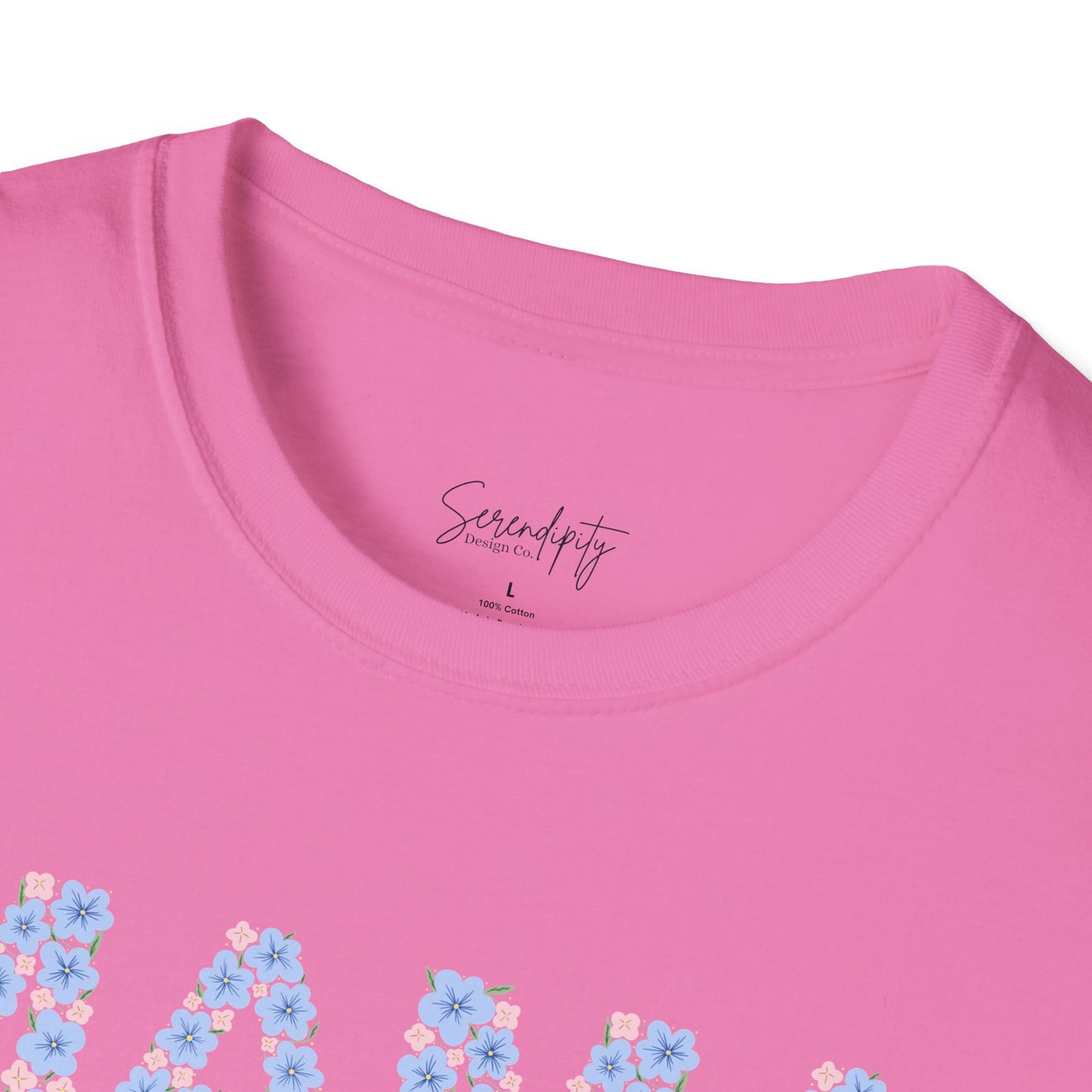 Mama Floral Soft Style Tee