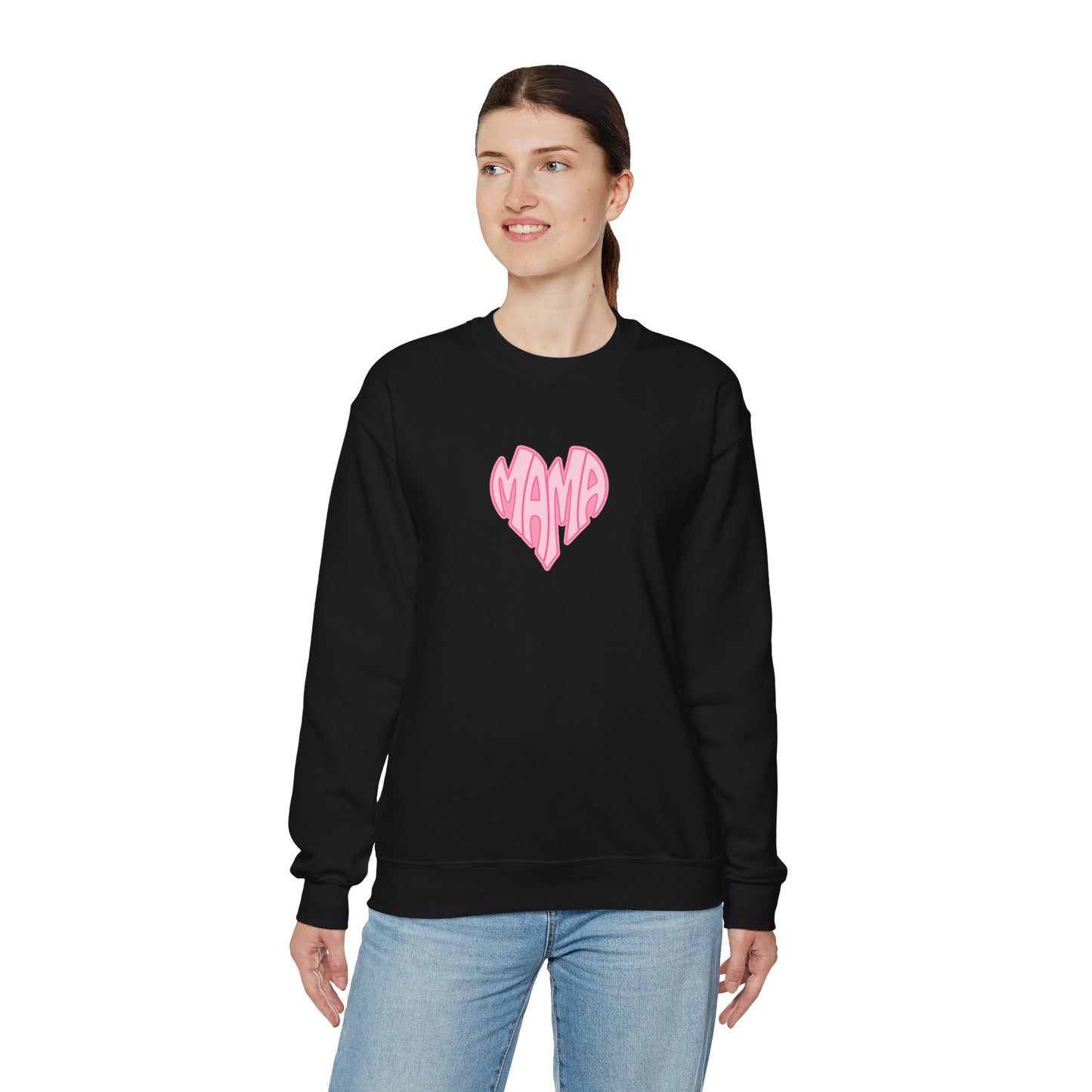 Mama Heart Unisex Crewneck