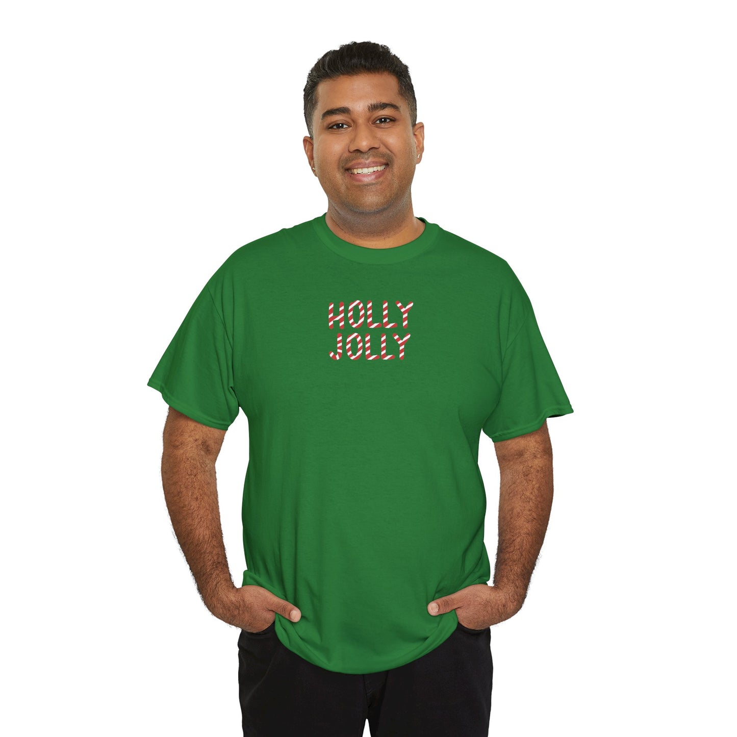 Holly Jolly Candy Cane Unisex Tee