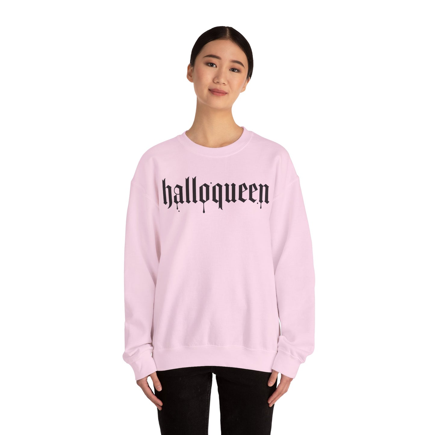 Halloqueen Crewneck Sweatshirt