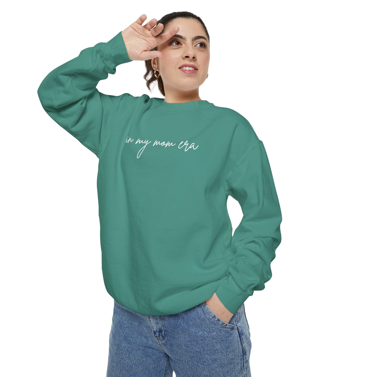 In My Mom Era Comfort Colors Sweatshirt