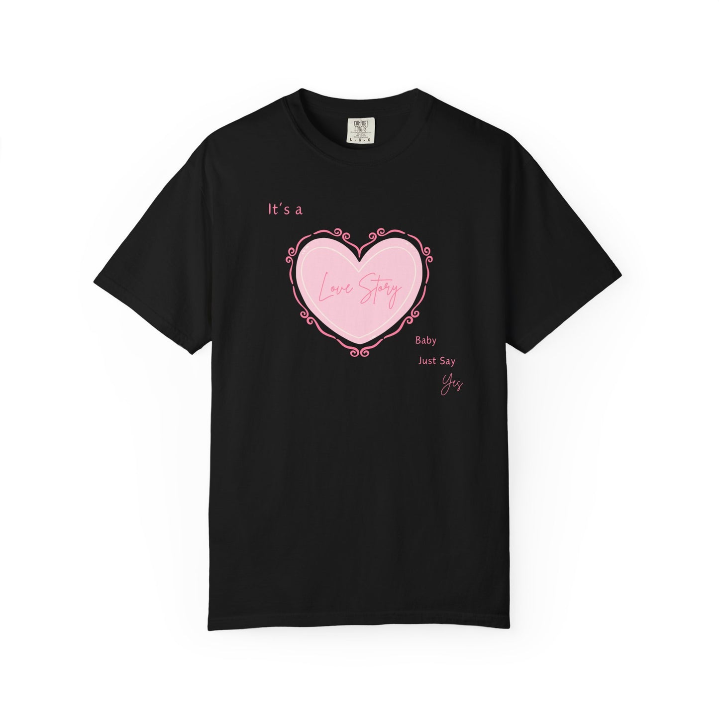 Love Story Coquette Comfort Colors Tee