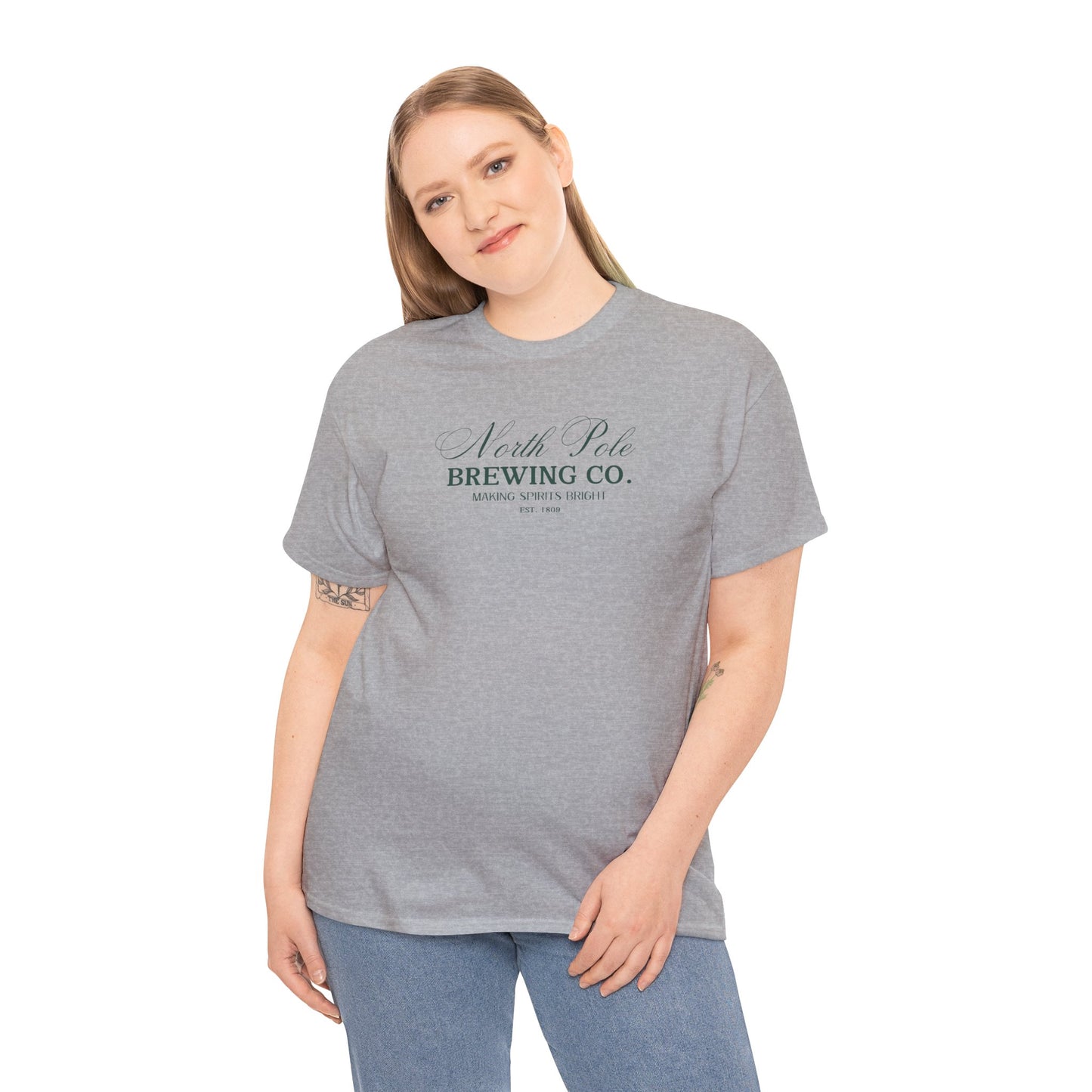 North Pole Brewing Co Green Unisex Tee