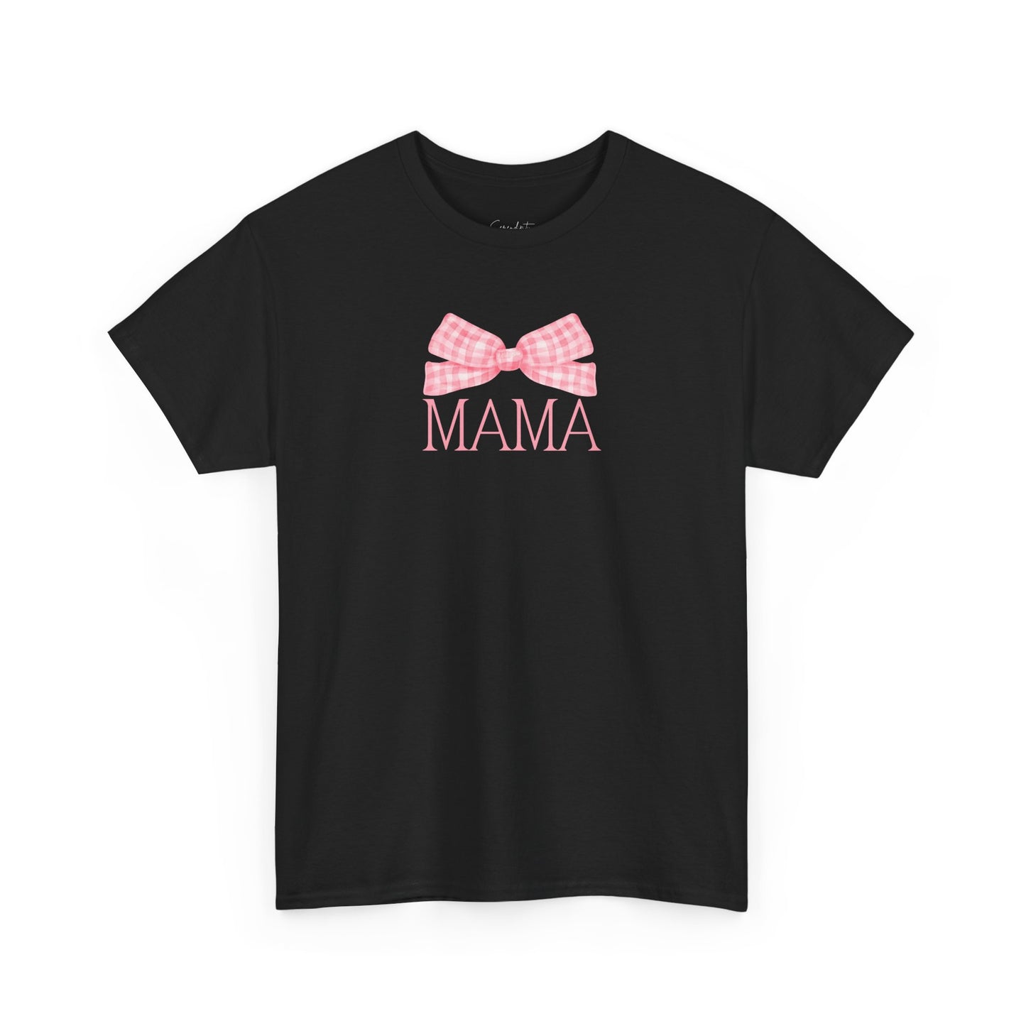 Mama Pink Bow Unisex Tee