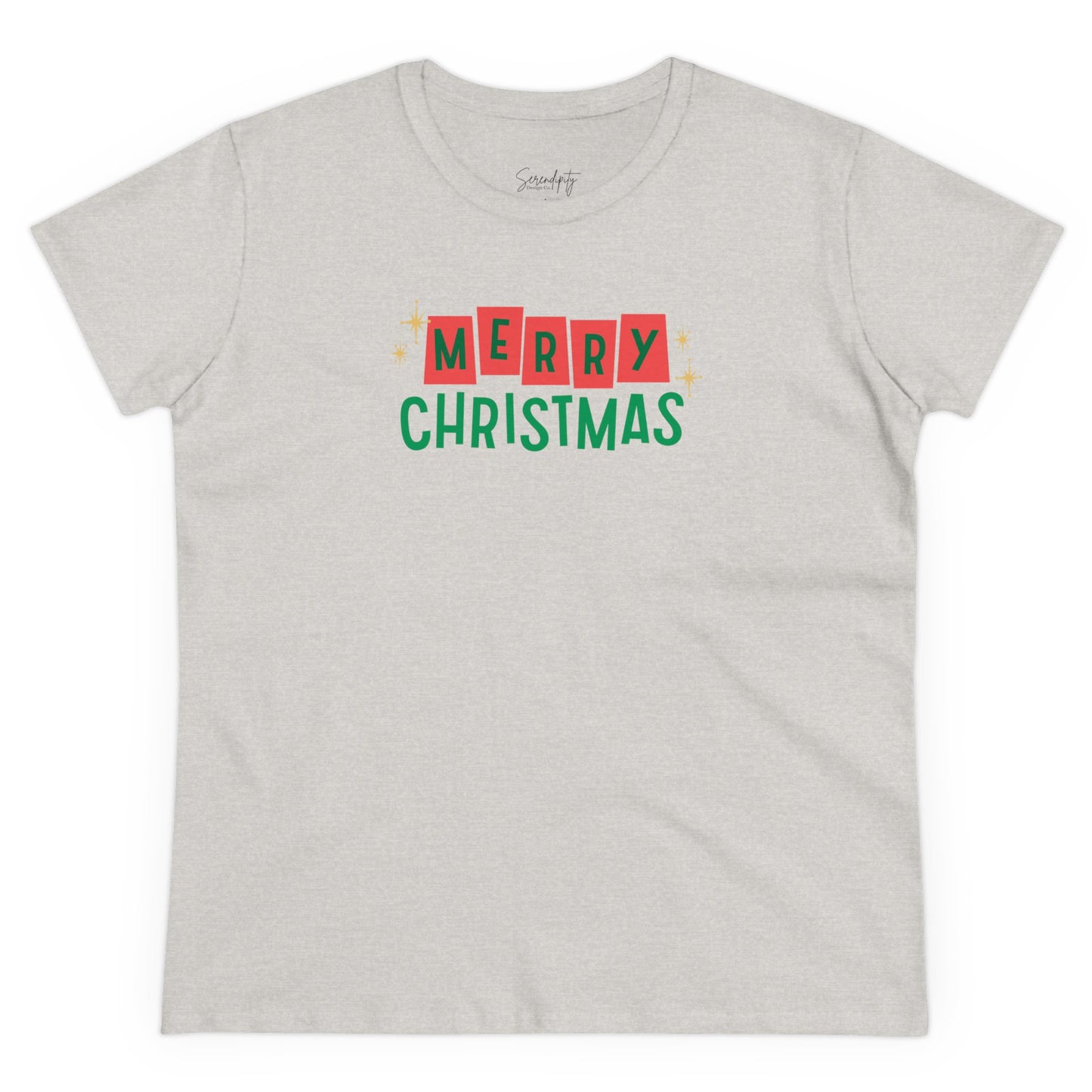 Retro Merry Christmas Baby Tee