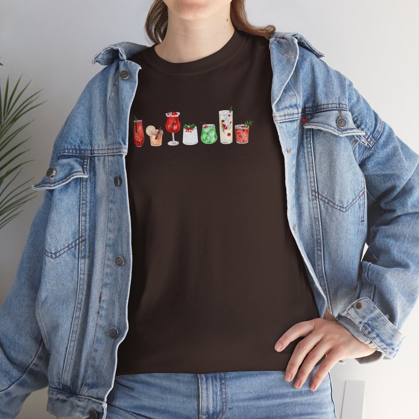 Christmas Cocktails Unisex Tee