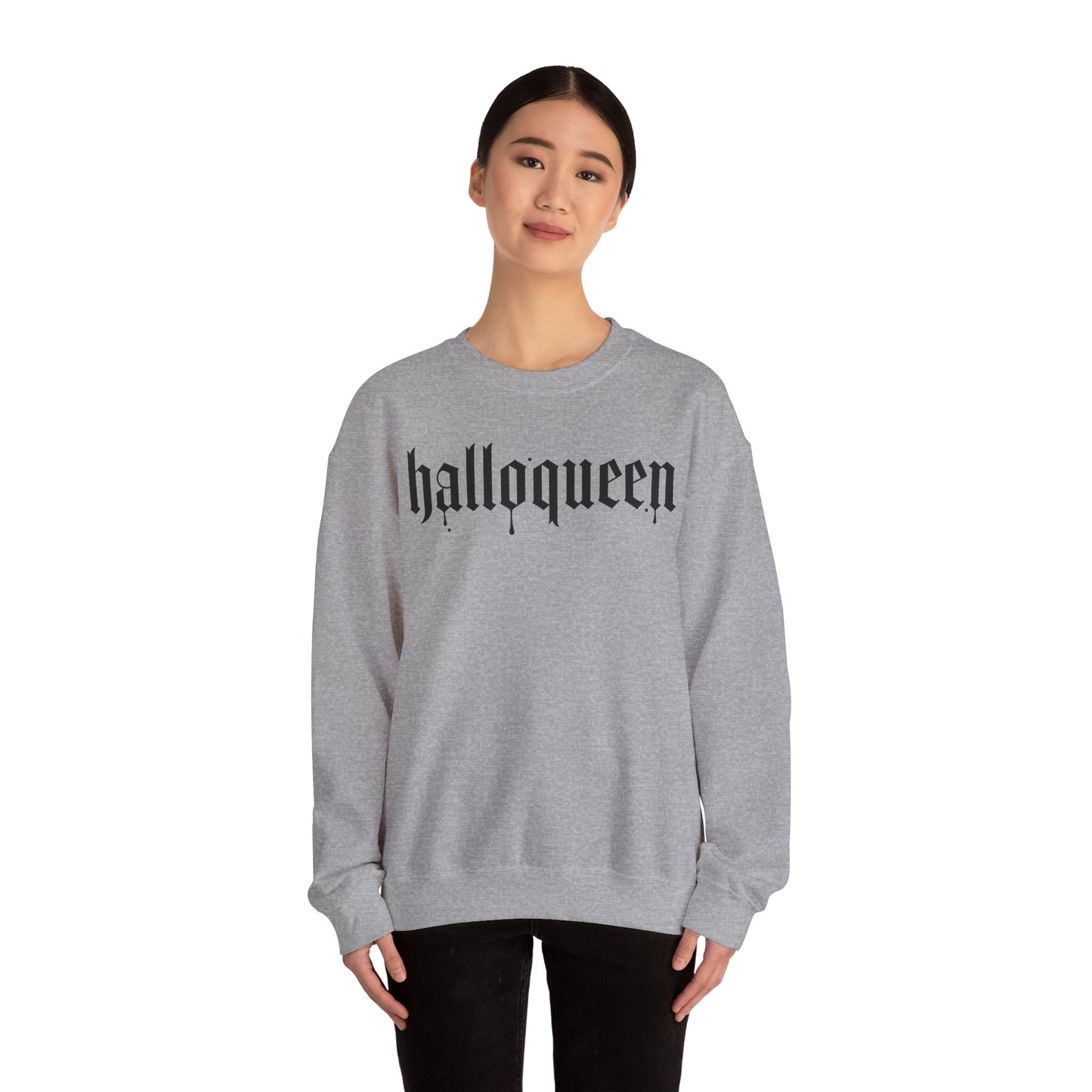 Halloqueen Crewneck Sweatshirt