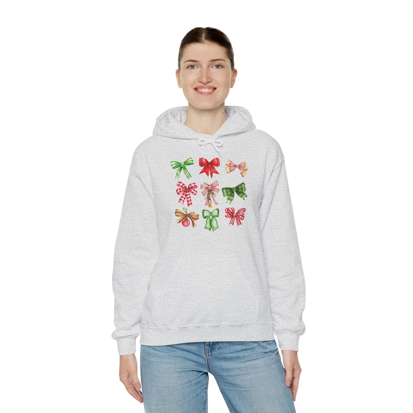 Christmas Bows Unisex Hoodie