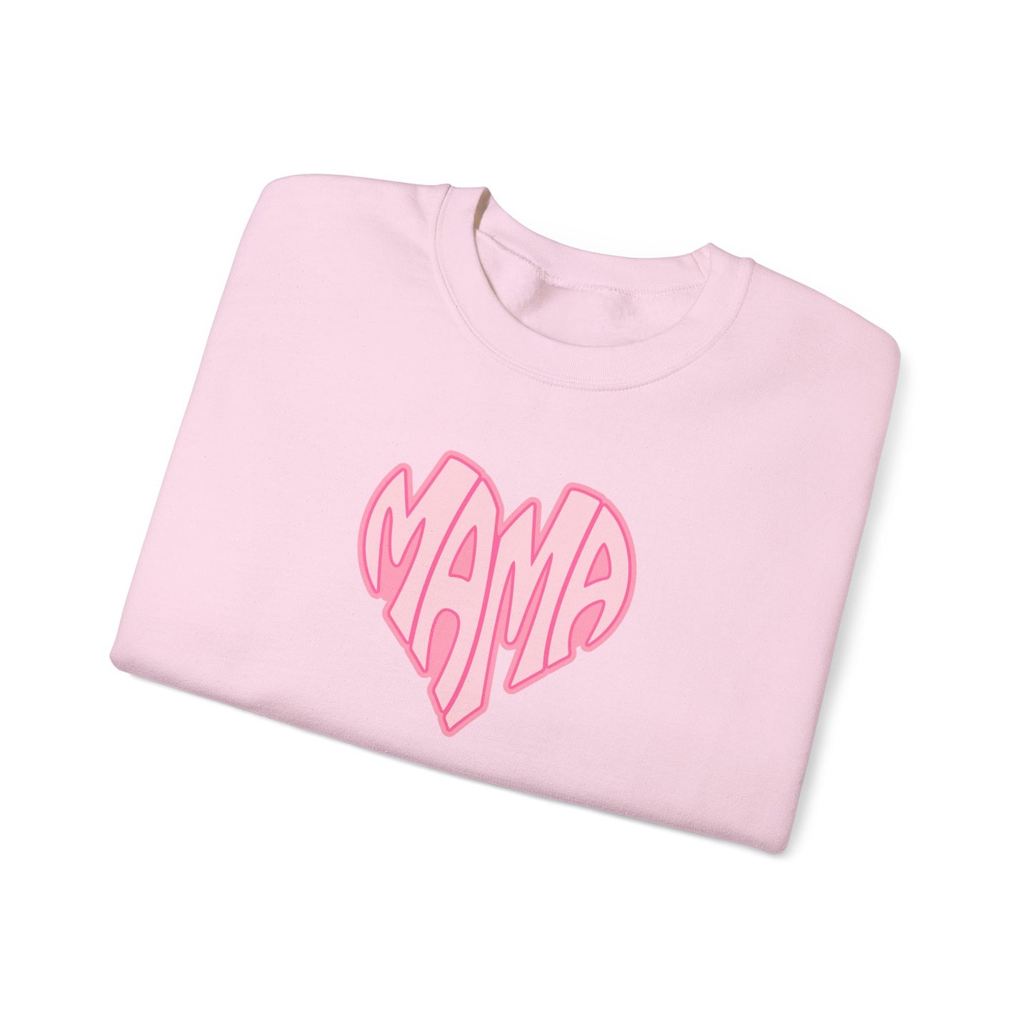Mama Heart Crewneck Sweatshirt