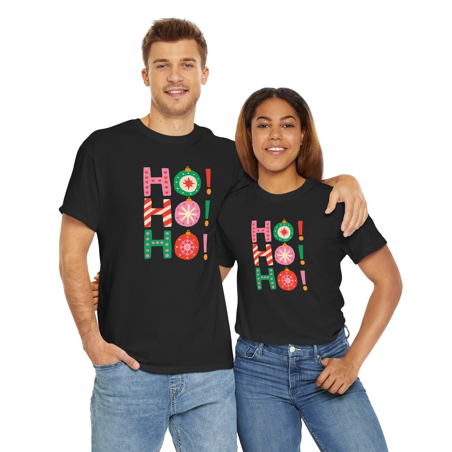 Ho Ho Ho Ornaments Unisex Tee