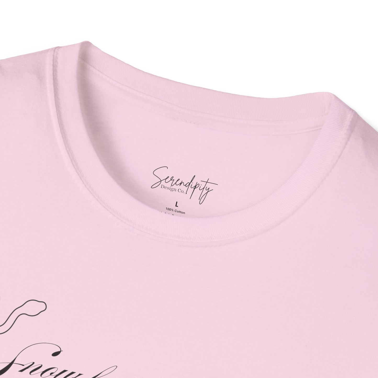 Snow Lands On Top Soft Style Tee