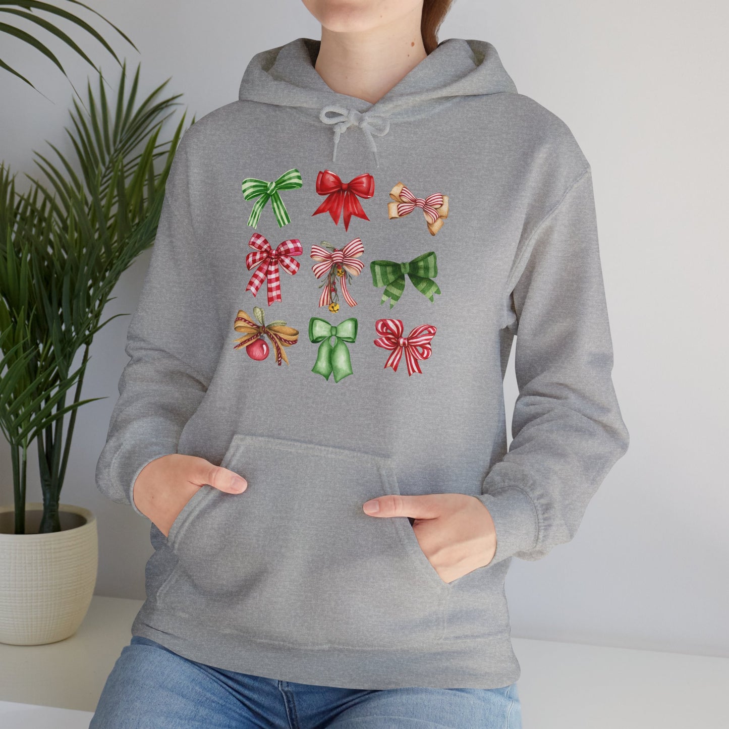 Christmas Bows Unisex Hoodie