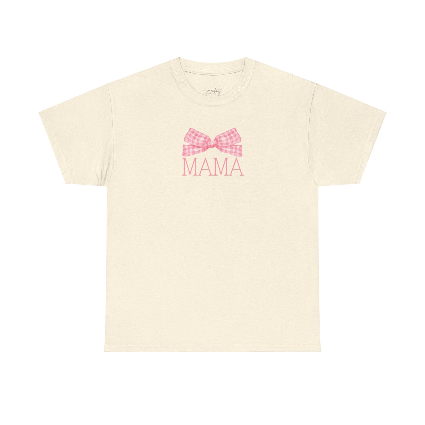 Mama Pink Bow Unisex Tee