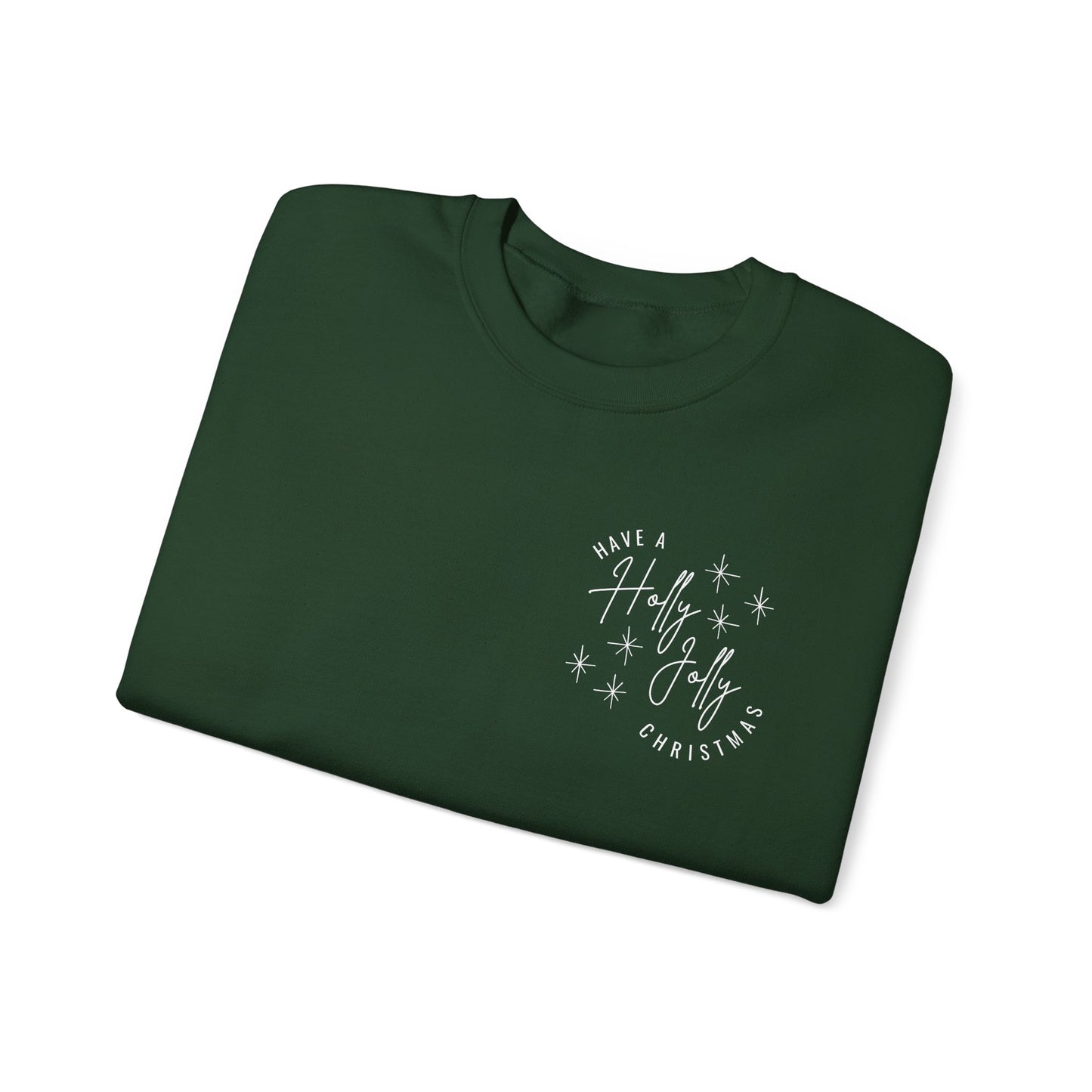 Holly Jolly Christmas Unisex Crewneck