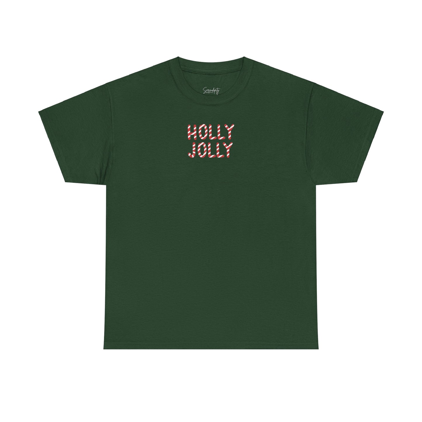 Holly Jolly Candy Cane Unisex Tee