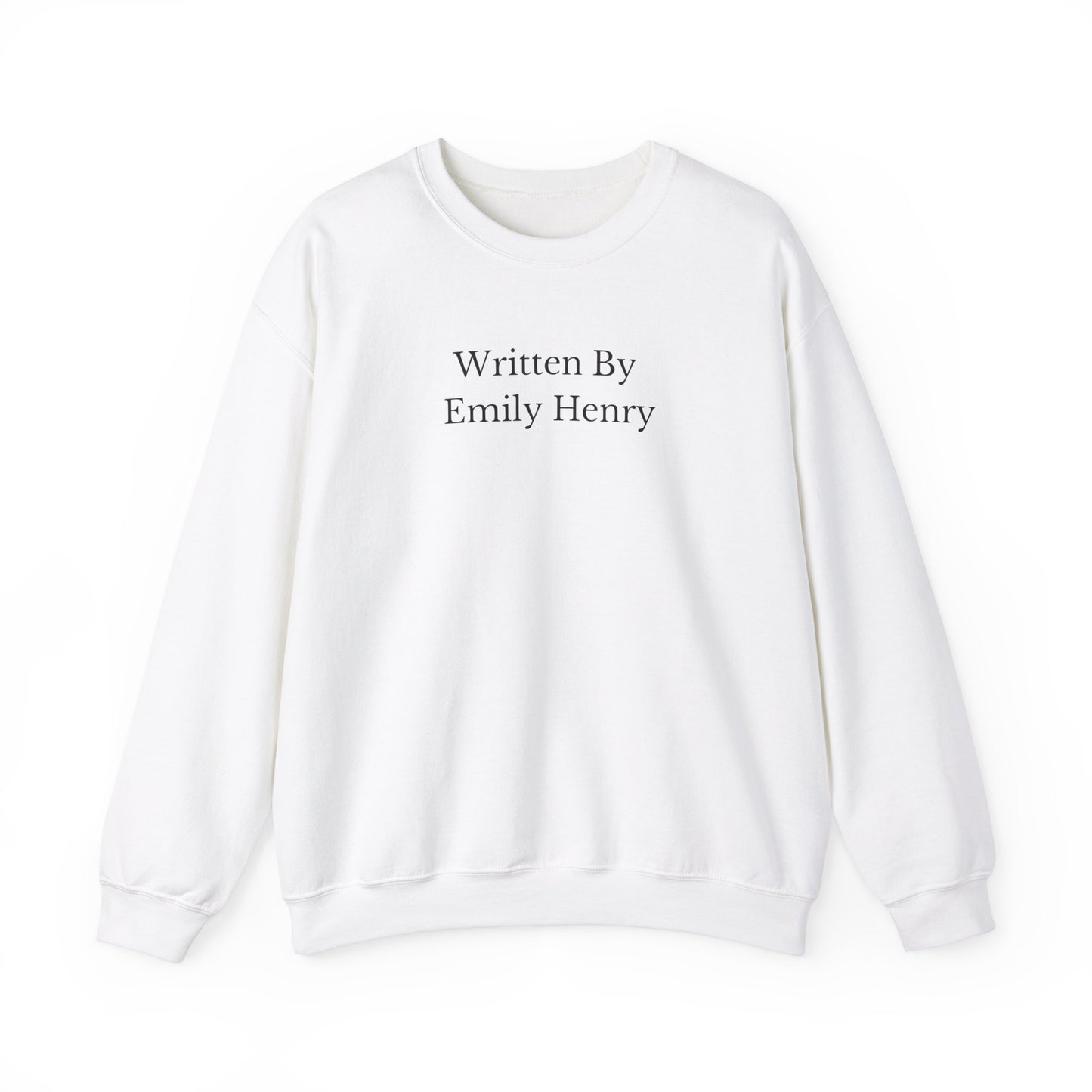 Written by Emily Henry Unisex Crewneck