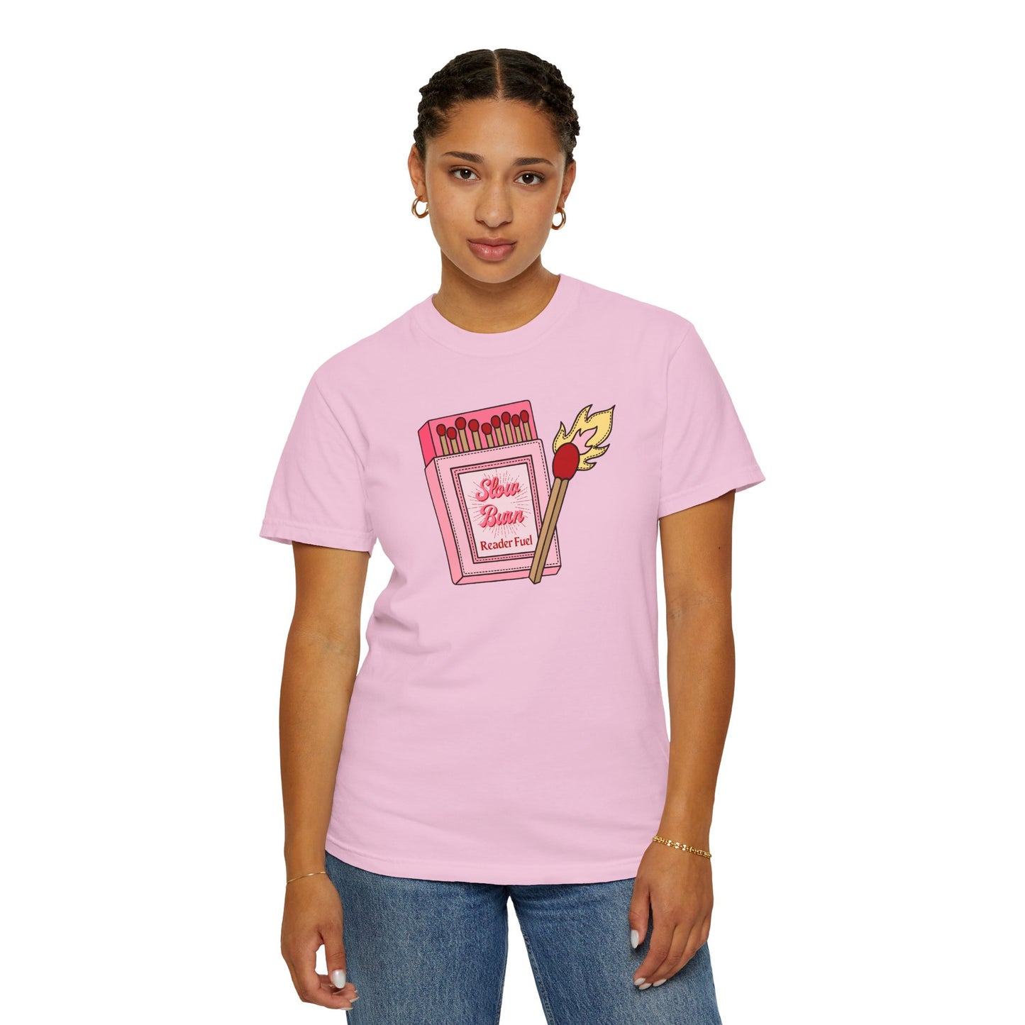 Slow Burn Matches Comfort Colors Tee