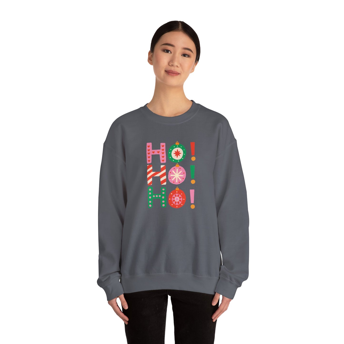 Ho Ho Ho Ornaments Unisex Crewneck