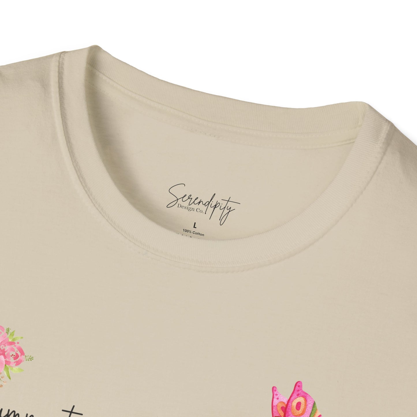 Summertime & Butterflies Soft Style Tee