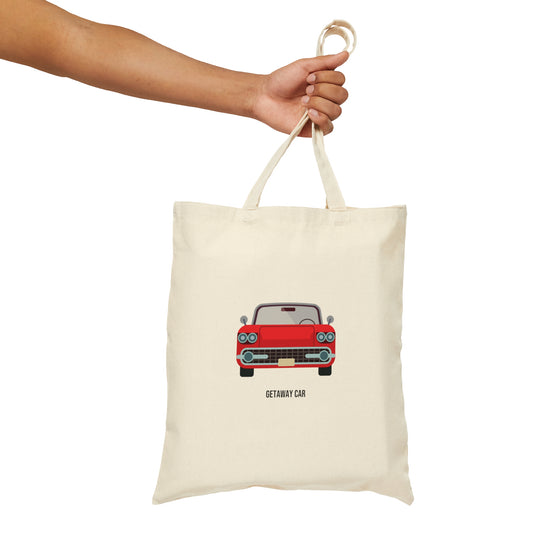 Getaway Car Cotton Tote Bag