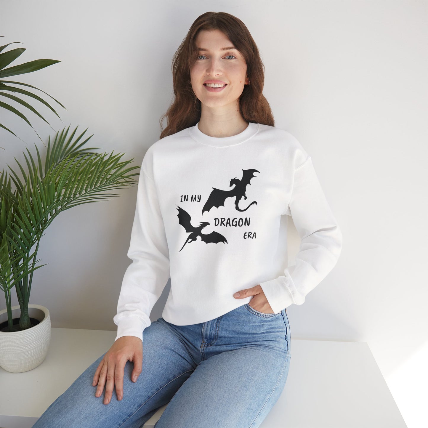 In My Dragon Era Crewneck Sweatshirt