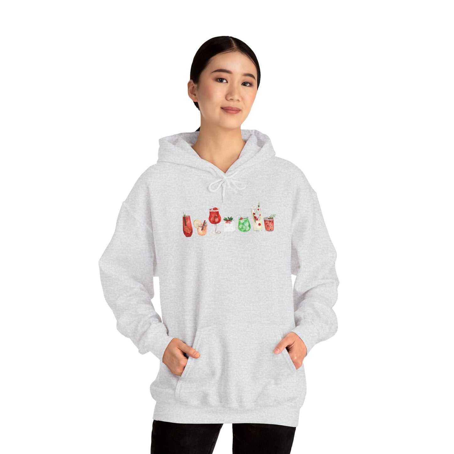 Christmas Cocktails Unisex Hoodie