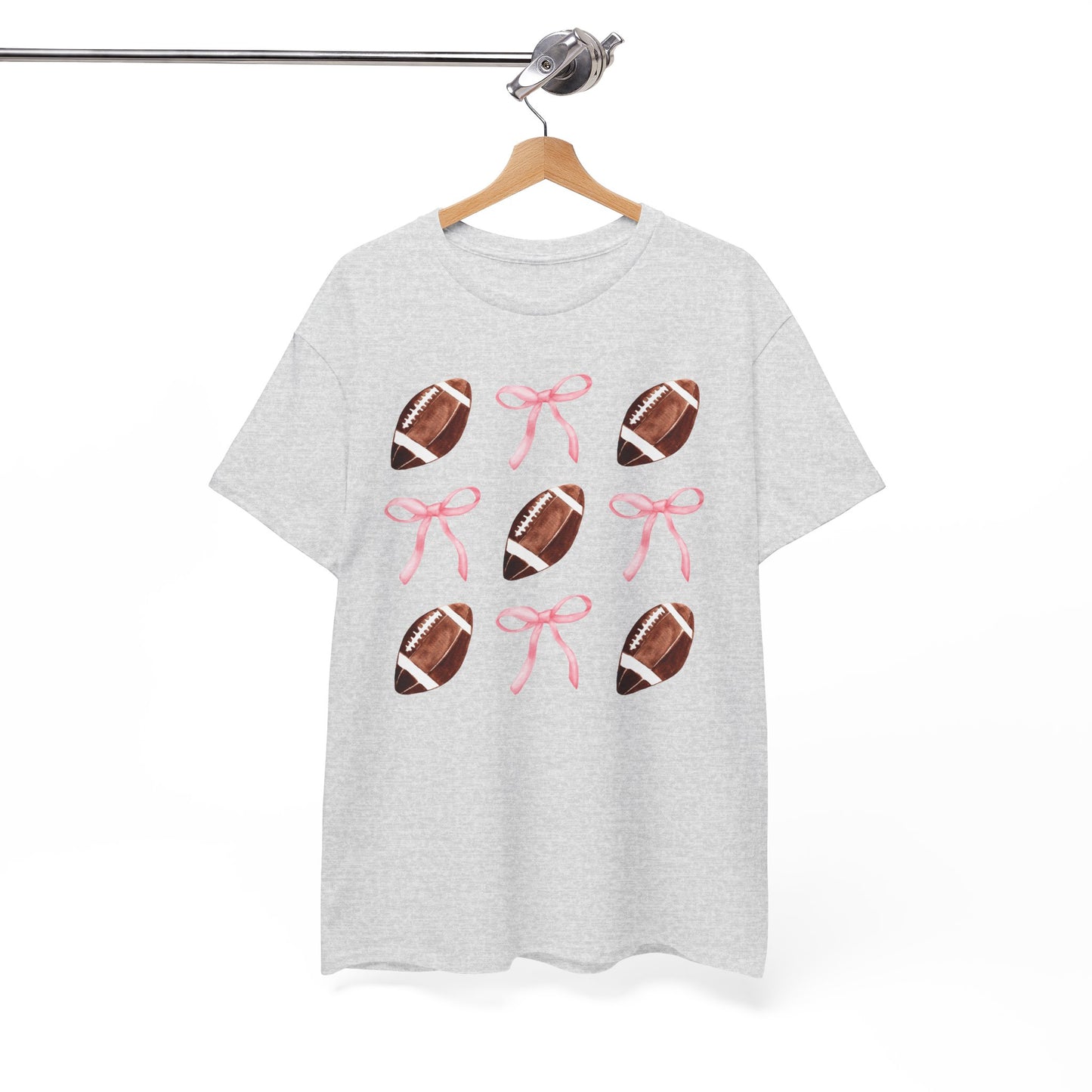 Football Bows Unisex Tee