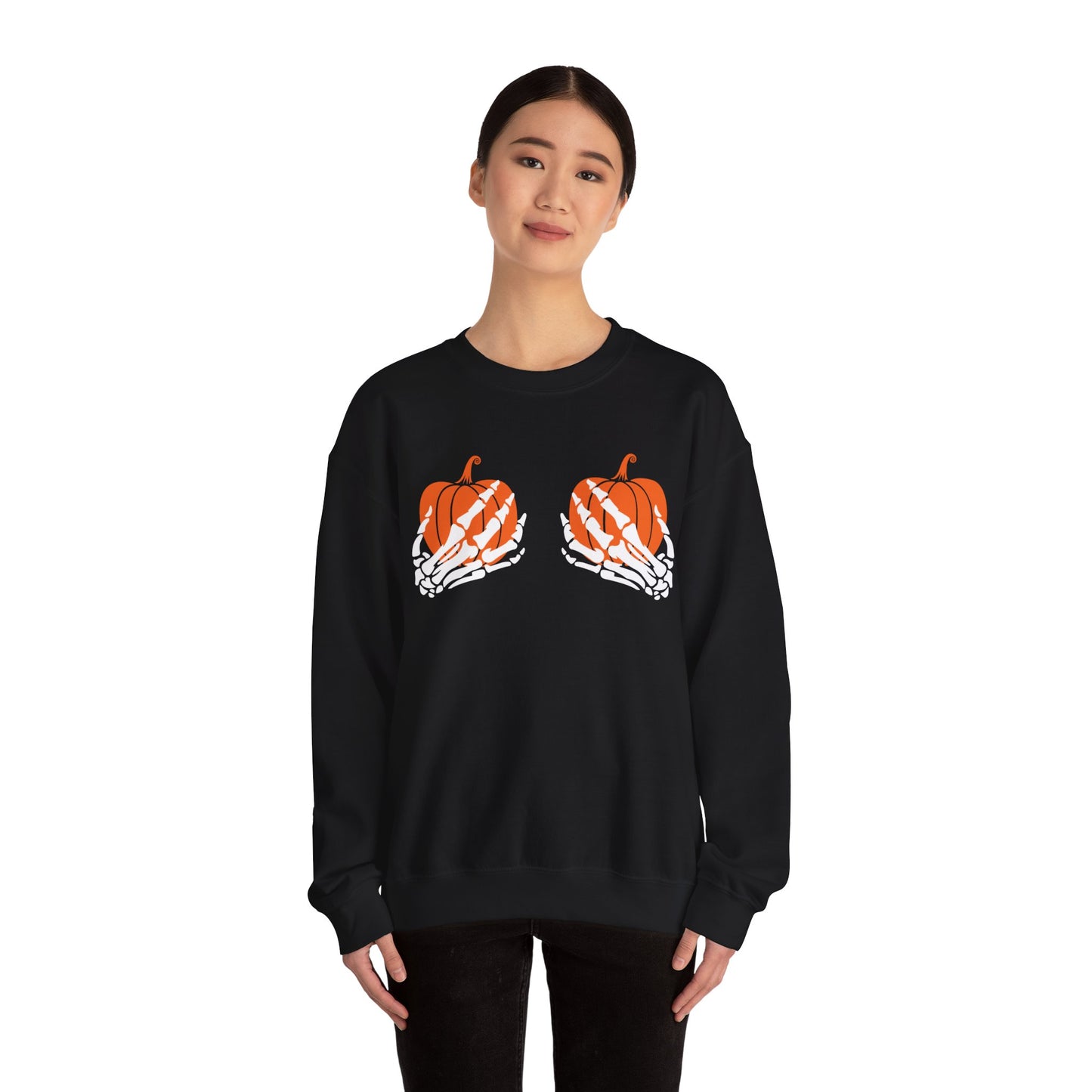 Pumpkin Grab Unisex Crewneck