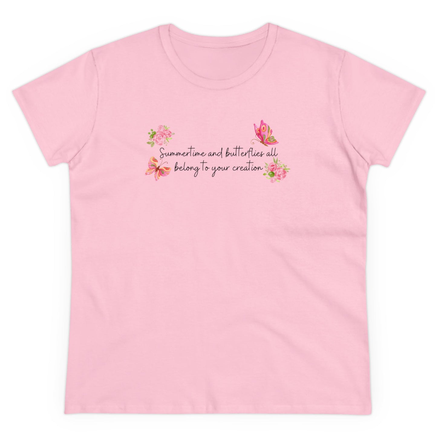 Summertime & Butterflies Baby Tee