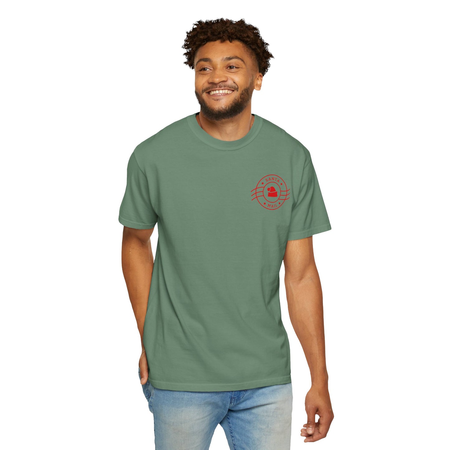 Santa Mail Comfort Colors Tee