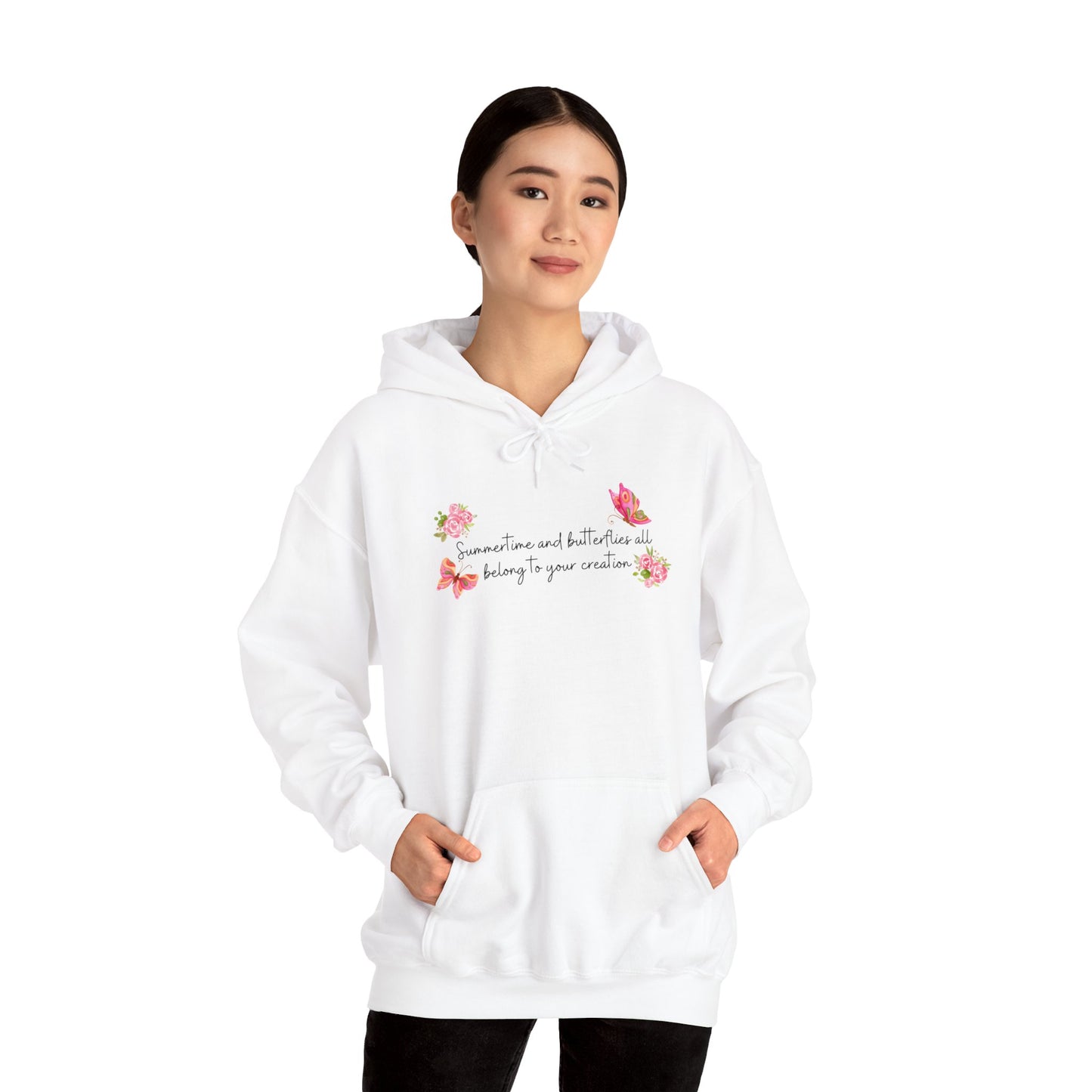 Summertime & Butterflies Unisex Hoodie