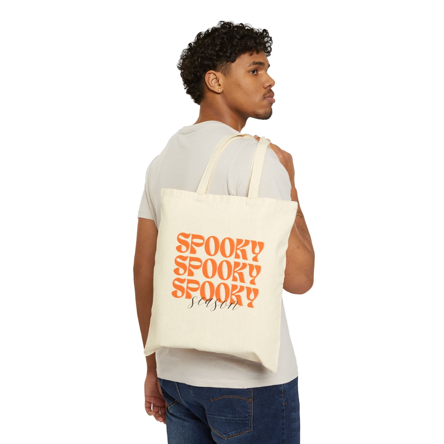 Spooky Season Cotton Tote Bag