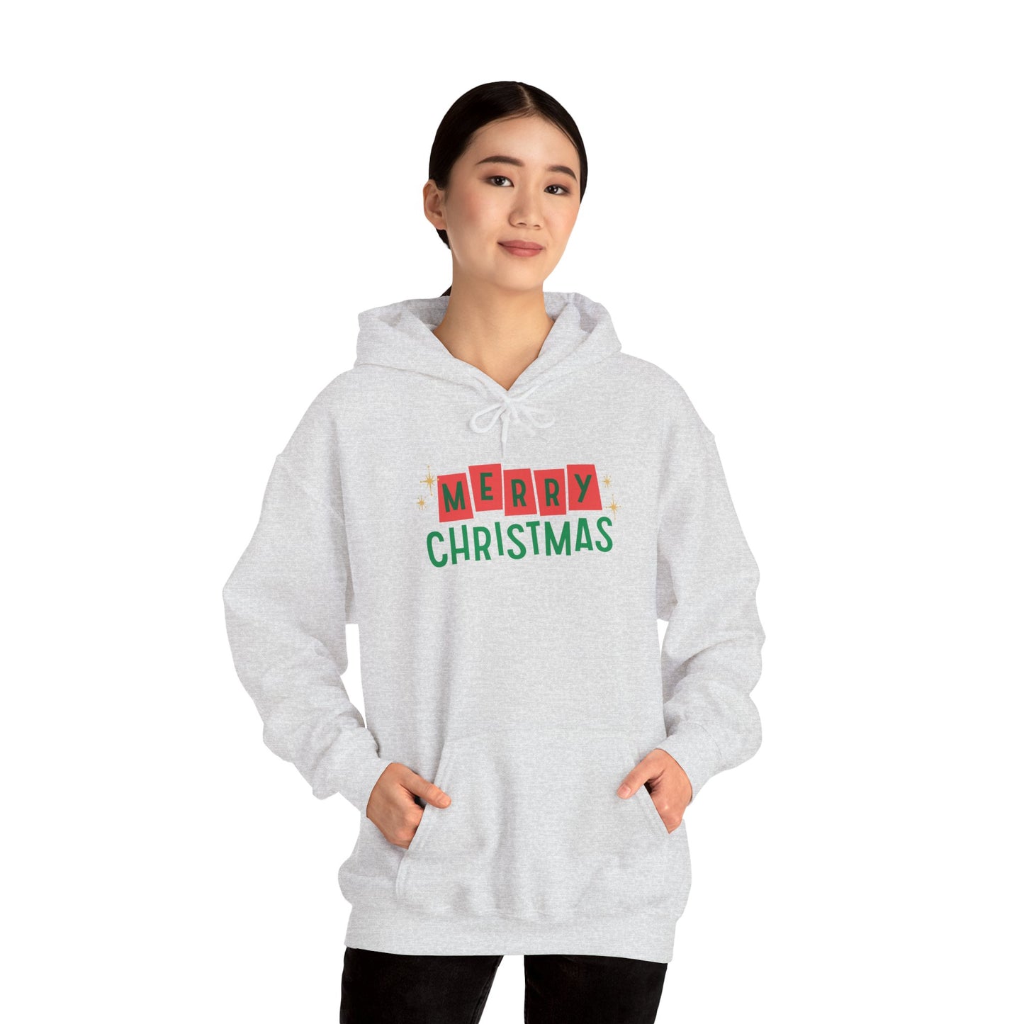 Retro Merry Christmas Unisex Hoodie