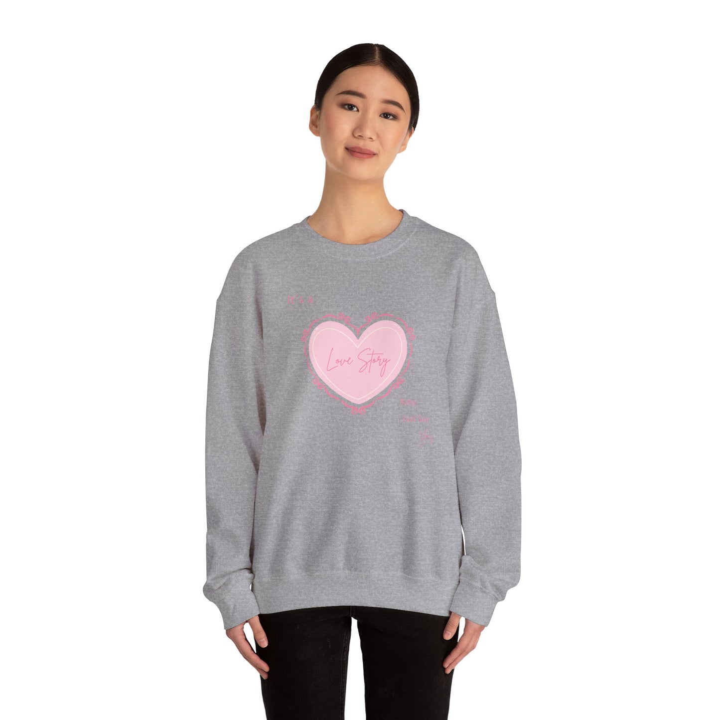 Love Story Coquette Crewneck Sweatshirt