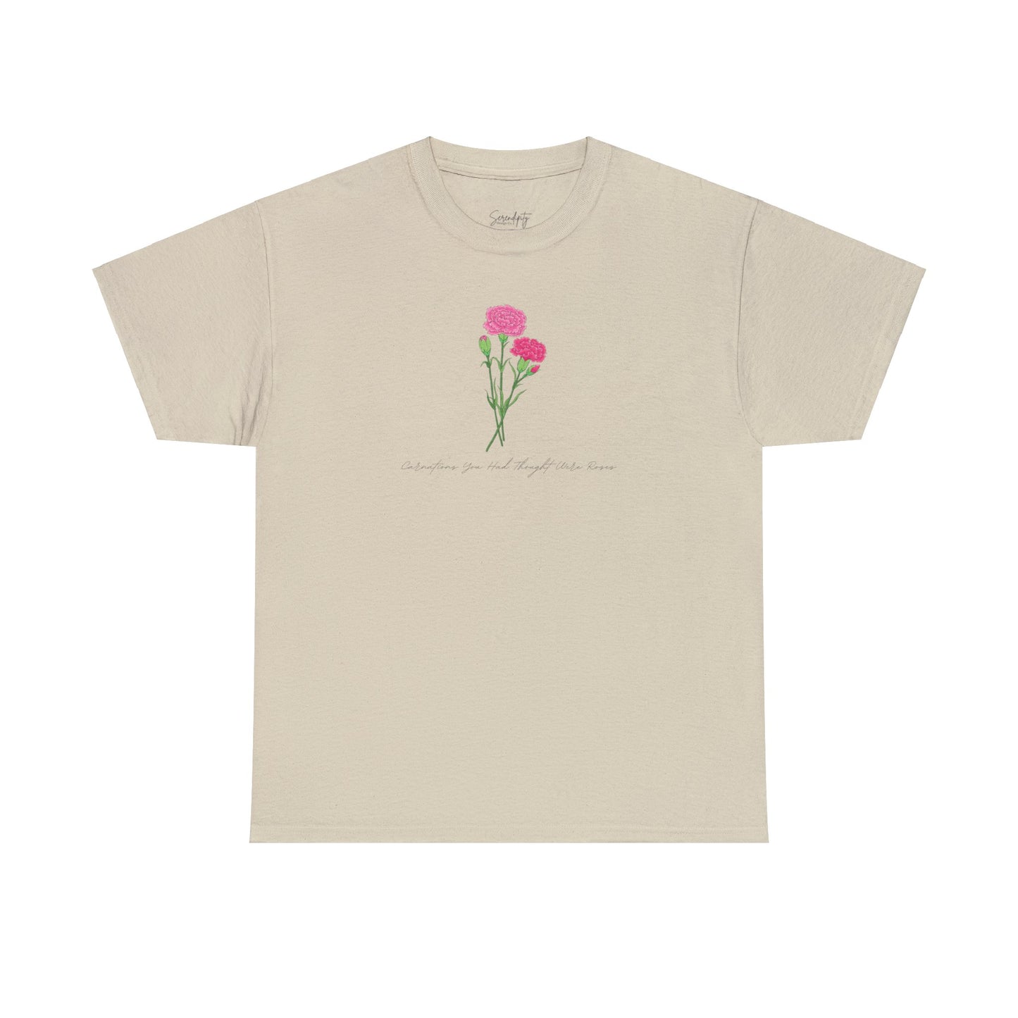 Carnations You Had Thought Were Roses Unisex Tee