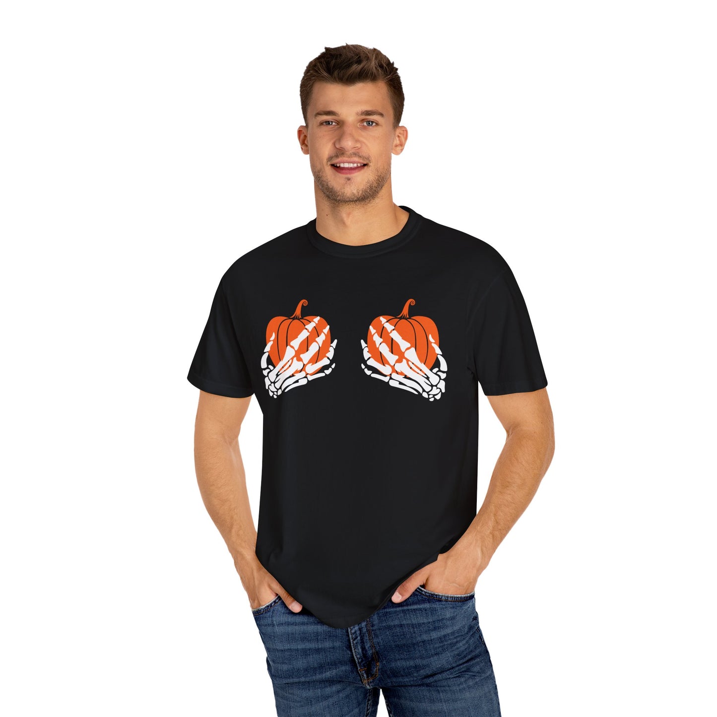 Pumpkin Grab Comfort Colors Tee