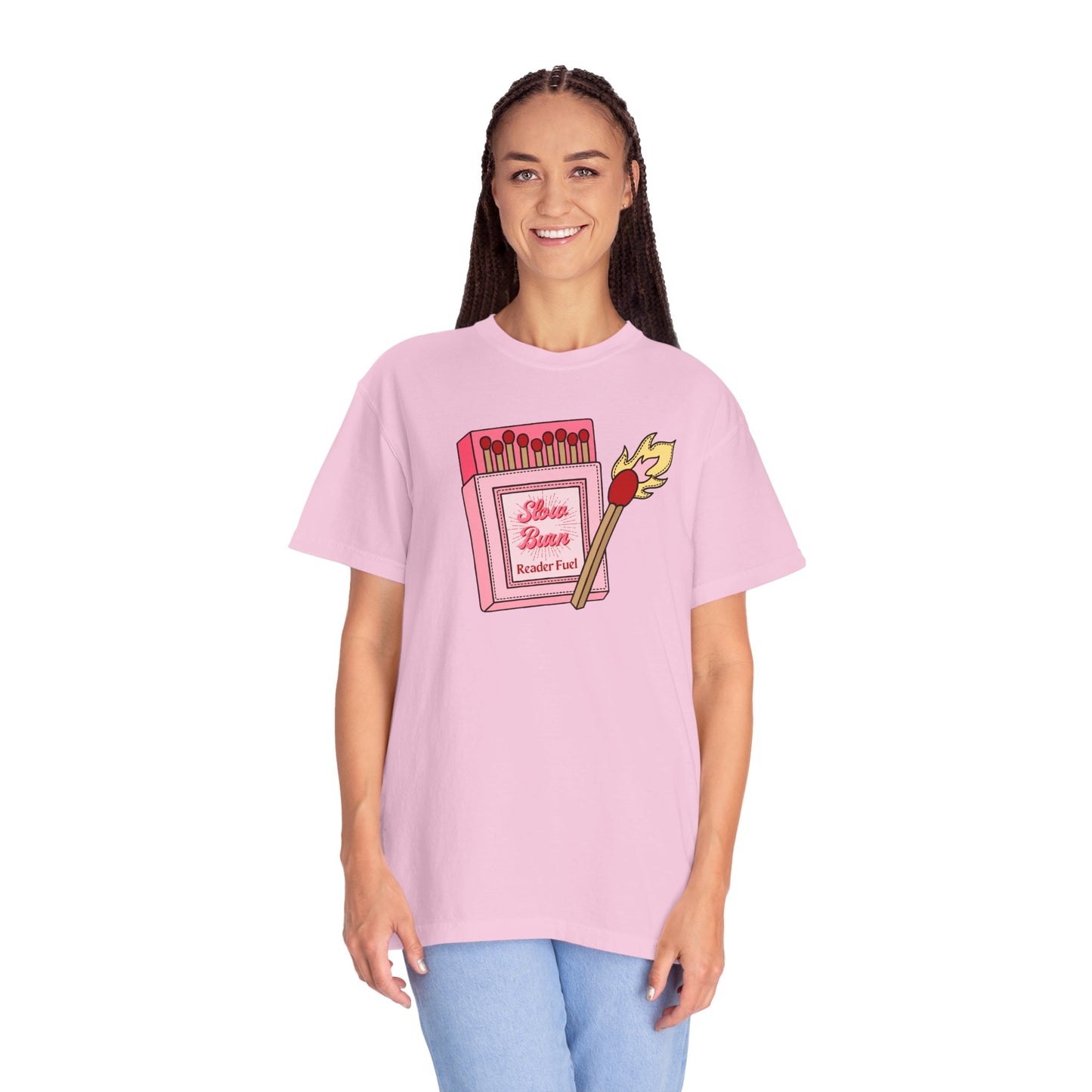 Slow Burn Matches Comfort Colors Tee